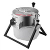 VEVOR Electric Bud Leaf Trimmer, 2-in-1 Manual & Electric, 16 in Bud Trimmer with Sharp Stainless Steel Blades, Bracket Type Wet Dry Hydroponic Cutting Machine with Dry Grate, for Plant Buds Flowers
