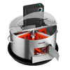 VEVOR Electric Bud Leaf Trimmer, 2-in-1 Manual & Electric, 16 in Bud Trimmer with Stainless Steel Blades, Visual Cutting, Wet & Dry Hydroponic Cutting Machine with Tray, for Plant Buds Flowers