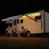 VEVOR Motorized RV Awning Complete Kit, 17.06FT Electric Retractable RV Awning with Aluminum Alloy Frame & Waterproof Fabric, Outdoor Camping Trailer Awnings Fit Most RVs (17FT Type, Gradient Gray)