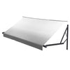 VEVOR Motorized RV Awning Complete Kit, 17.06FT Electric Retractable RV Awning with Aluminum Alloy Frame & Waterproof Fabric, Outdoor Camping Trailer Awnings Fit Most RVs (17FT Type, Gradient Gray)