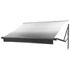 VEVOR Motorized RV Awning Complete Kit, 15.06FT Electric Retractable RV Awning with Aluminum Alloy Frame & Waterproof Fabric, Outdoor Camping Trailer Awnings Fit Most RVs (15FT Type, Gradient Black)