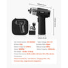 VEVOR Electric Screwdriver, 7 Torque Settings 0.5-5 N.m, 2500mAh Battery, Cordless Screwdriver Set with 32 PCS 1/4 in Bits, Digital Display, LED Light, Type-C Charging, for Furniture Electrical Repair