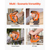 VEVOR Electric Nail Gun, 2-in-1 Staple Gun Brad Nailer, 18 Gauge 5/8 inch, Stapler Brad Nailer with 1000 Pcs Staples and 1000 Pcs Nails, Non-Slip Rubber Grip, for Woodworking and DIY Projects