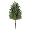 VEVOR Artificial Topiary Cedar Bush 3 Ft Set of 2 Greenery Fake Shrubs, PE Faux Trees with Ground Spikes, Indoor & Outdoor Green Plant for Front Door, Entryway, Porch, Balcony, Patio, Garden