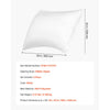 VEVOR Satin Pillowcase, 2 Pack Standard Size Satin Pillow Cases for Hair and Skin, Similar to Silk Pillowcases with Hidden Zipper, Smooth, Soft and Breathable Cooling Pillowcase, for Sleeping (White)
