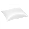 VEVOR Satin Pillowcase, 2 Pack Standard Size Satin Pillow Cases for Hair and Skin, Similar to Silk Pillowcases with Hidden Zipper, Smooth, Soft and Breathable Cooling Pillowcase, for Sleeping (White)