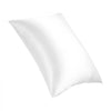 VEVOR Satin Pillowcase, 2 Pack Standard Size Satin Pillow Cases for Hair and Skin, Similar to Silk Pillowcases with Hidden Zipper, Smooth, Soft and Breathable Cooling Pillowcase, for Sleeping (White)