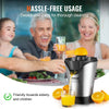 VEVOR Electric Citrus Juicer, Orange Juice Squeezer With One Juicing Cone, 100W Stainless Steel Filter Orange Juice Maker, Easy To Clean For Oranges, Grapefruits, Lemons And Other Citrus Fruits