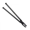 VEVOR Blacksmith Tongs 5-Piece V-Bit/Flat/Blade/Square/Wolf Jaw Tongs Set, for Bladesmithing & Blacksmithing, Firm Grip, Extended Handles, Premium Carbon Steel, Forge Tongs Bundle Set with Rivets