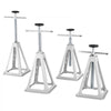 VEVOR RV Stabilizer Jacks, 4 Pack Aluminum RV Leveling Jacks, RV Stack Jacks for RV Travel Trailer Camper, Single Screw Jack Support up to 6000 Lbs, Adjustable from 11 inch to 17 inch