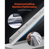 VEVOR Paper Cutter Blade, Heavy Duty Steel Blade Replacement Suitable for Professional Cutter H520TV7/E5208L, Paper Trimmer Machine Spare Blade,650 x 80 x 10 mm