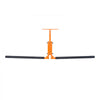 VEVOR Kayak Ceiling Storage Rack, Ceiling Storage Rack for 2 Kayak Canoe SUP, Adjustable Height Overhead Kayak Holder Hanger with Padded Arms, 250 LBS Max Load, for Indoor Outdoor Storage