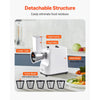 VEVOR Electric Cheese Grater Salad Maker, 200W Salad Shooter, Electric Vegetable Slicer Shredder Chopper for Fruits with 5 Attachments, Stainless Steel Food Cutter for Vegetables, and Cheeses