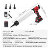 VEVOR Cordless Caulking Gun 20oz/600ml, 20V Electric Sausage Caulking Gun with 4 Adjustable Speeds, Anti-Drip Battery Powered Caulk Gun & 2.0AH Battery, Fast Charger, LED Light for Filling, Sealing