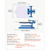 VEVOR Screen Printing Machine 1 Color 1 Station Silk Screen Printing Press, 21.3 x 17.7 in Platen, Adjustable Tension, Powder-Coated Carbon Steel, for T-shirt Clothing DIY, Home and Commercial Use