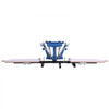 VEVOR Screen Printing Machine 4 Color 2 Station Silk Screen Printing Press, 21.3 x 17.7 in, 360° Rotatable, Accurate Positioning, Powder-Coated Carbon Steel, for T-shirt DIY, Home and Commercial