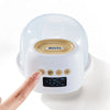 VEVOR Breast Pump, Wearable Electric Breast Pumps Hands Free, 4 Mode & 12 Levels, 300mmHg Strong Suction, Ultra-Quiet Rechargeable Portable Breastfeeding Pump with LED Display, 24mm Insert/28mm Flange