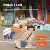 VEVOR Electric Skateboard with Remote, 9.3 Mph Top Speed & 5 Miles Max Range Skateboard Longboard, 3 Speeds Adjustment Skateboards, Easy Carry Handle Design, Suitable for Adul Tested to UL Standards