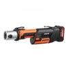 VEVOR Press Tool, 18V Electric Pipe Crimping Tool, 32KN Powerful Standard Output, Brushless Motor, 360 ° Rotating Head, with 2pcs 4AH Battery, Fast Charger & Toolbox (JAWS NOT INCLUDED)