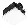 VEVOR Bathroom Exhaust Fan with LED Light, 80 CFM 4000K Bathroom Vent, 1.5 Sones Low-Noise, Premium Motor Ceiling Fan for Laundry Room, Storage Room, Home Ventilation, White