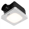 VEVOR Bathroom Exhaust Fan, 110 CFM High-Efficiency Ventilation, 1.5sones Low Noise Operation All-Copper Motor, Energy-Saving Bathroom Ceiling Fan, No Need For Attic Access, For Various Ceilings