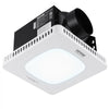 VEVOR Bathroom Exhaust Fan, 80 CFM High-Efficiency Ventilation, 1.5sones Low Noise Operation All-Copper Motor, Energy-Saving Bathroom Ceiling Fan, No Need For Attic Access, For Various Ceilings