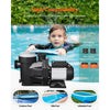 VEVOR Above Ground Pool Pump, 2 HP, 135 GPM Max Flow Single Speed Swimming Pool Pump, 220V 3450 RPM 61 ft Max Head Lift with PP Shell Strainer Basket, 122°F Max Water Temp, for Hot Tubs Spas, No Plug
