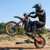 VEVOR Electric Dirt Bike for Teens Adults, 2000W Motor, 31 MPH Speed, 31 Miles Max Range, 48V 22.5Ah Battery, Off-Road Motorcycle with Light, Display, Dual Suspension & Hydraulic Brakes for Age 14+