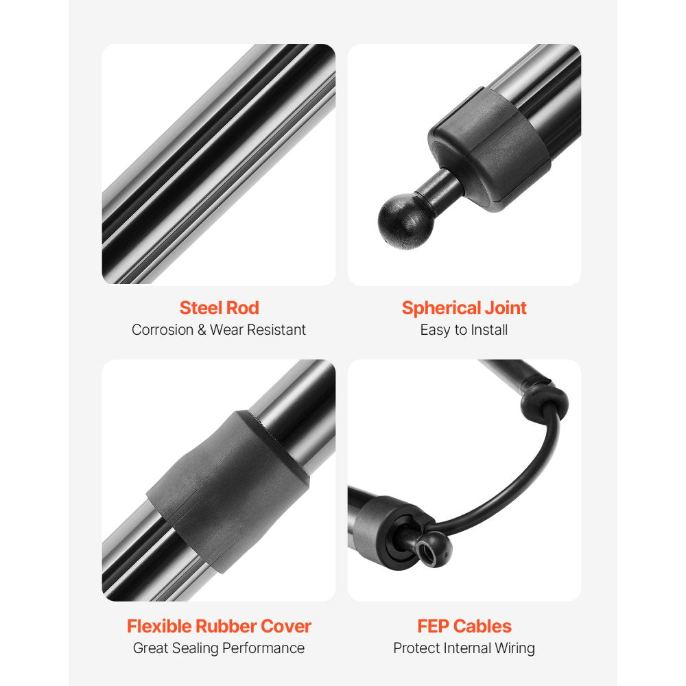 VEVOR Rear Left & Right Tailgate Power Lift Support, Compatible with 2014-2019 TOYOTA Highlander, Electric Tailgate Liftgate Power Hatch Shock Strut Replace OE# 6891009130 6891009120 (2PCS)
