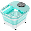 VEVOR Collapsible Foot Spa Bath Massager, 95°F - 118°F Heated Pedicure Foot Bath Tub with Adjustable Water Shower, 30 Massage Rollers, Feet Soaking Tub with Remote Control & Timer for Stress Relief