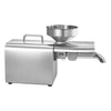 VEVOR Oil Press Machine, 8.27 LBS/H Capacity, 750W Oil Extractor Machine, Automatic Electric Oil Maker for Home Commercial Use, 122℉–572℉ Hot Pressing for Peanuts Sesames Soybeans Almonds