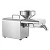 VEVOR Oil Press Machine, 8.27 LBS/H Capacity, 750W Oil Extractor Machine, Automatic Electric Oil Maker for Home Commercial Use, 122℉–572℉ Hot Pressing for Peanuts Sesames Soybeans Almonds