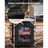 VEVOR Folding Camping Table, Outdoor Portable Aluminum Lightweight Table, Quick Set-up Kitchen Cook Station, with Storage Organizer, Detachable Windscreen, Carrying Bag, Ideal for Picnic BBQ Traveling
