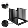 VEVOR Windshield Rack 9-Lite, Windshield Truck Rack Steel, Windshield Glass Rack 24-Inch Height, Windshield Rack for Truck with PVC Pad & Foam Padding, Glass Rack for Truck, for Glass Transportation