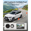 VEVOR Dash Cam Front and Rear, 4K+1080P, 32 GB Card Included, Dual Channel Dash Camera for Cars with Built-in GPS, G-Sensor, Front 129° & Rear 125°, 3.18" Large Screen, Loop Recording, Parking Mode