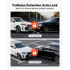 VEVOR Dash Cam Front and Rear, 4K+1080P, WiFi APP Control, Dual Channel Dash Camera for Cars with Built-in GPS, G-Sensor, Front 123° & Rear 125°, 3" Large Screen, Loop Recording, and Parking Mode