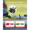 VEVOR Weight Distribution Hitch, 8000 lbs Max. Towing with Sway Control, Weight Distributing Hitches Kit for Trailers & RVs, 800 lbs Max. Tongue, 2 in Shank, 2-5/16 in Ball, Load Leveling Hitch