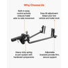 VEVOR Weight Distribution Hitch, 12000 lbs Max. Towing with Sway Control, Weight Distributing Hitches Kit for Trailers & RVs, 1200 lbs Max. Tongue, 2 in Shank, 2-5/16 in Ball, Load Leveling Hitch