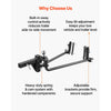 VEVOR Weight Distribution Hitch, 6000 lbs Max. Towing with Sway Control, Weight Distributing Hitches Kit for Trailers & RVs, 600 lbs Max. Tongue, 2 in Shank, 2-5/16 in Ball, Load Leveling Hitch