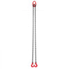 VEVOR Chain Sling, 5/16 in x 10 ft Lifting Chains with 2 Leg Grab Hooks, Heavy Duty G80 Alloy Steel Lifting Sling, 7000LBS Capacity, Adjustable Engine Chain Hoist Lifts for Cargo Security Towing