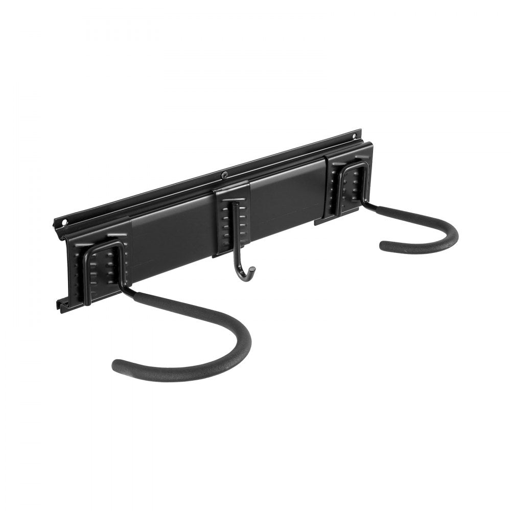 VEVOR Bike Storage Rack, 4 Bike Racks and 2 Helmets Hooks, Wall Mount Bike Storage Hanger, Home & Garage Organizer, Customizable for Various Bike Sizes, Adjustable Holder, Holds Up to 200 lbs, 36-inch