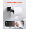 VEVOR Matte Black Bathroom Hardware Set, 5 Pieces Bathroom Accessories Set, Stainless Steel 16 inch Towel Bar, Towel Rack, 2 Robe Towel Hooks, Toilet Paper Holder for Bath Room, Wall Mounted