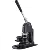 VEVOR Button Maker Machine, 1.26/2.28/2.95 inch 3-in-1, Plastic Pin Maker with 300pcs Button Parts, Circle Cutter and Magic Book, Reinforced Ergonomic Handle, for DIY Badges, Personalized Pins, Black