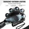VEVOR Camping Hatchet and Machete Knife Set with Sheath, Hunting Knife, Flashlight, Paracord, 16 inch Machete, Stainless Steel Camping Axe Tool Set for Outdoor Survival Hunting Camping Adventure