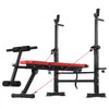 VEVOR Weight Bench, Multi-Functional Adjustable Weight Bench Press for Full Body Workout, 600lbs Exercise Sit up Bench for Home Gym Strength Training, Flat Bench with Quick Folding & Fast Adjustment