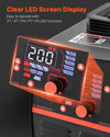 Clear LED screen display with 2T/4T/PA/PT functions