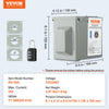 VEVOR 30 Amp RV Power Outlet Box, 125/250 Volt, Enclosed Lockable Outdoor RV Receptacle Box, NEMA TT-30R Weatherproof Electrical Panel, for RV Camper Trailer Motorhome Tested toStandards