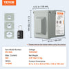 VEVOR 50 Amp RV Power Outlet Box, 125/250 Volt, Enclosed Lockable Outdoor RV Receptacle Box, NEMA 14-50R Weatherproof Electrical Panel, for RV Camper Trailer Motorhome