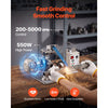 VEVOR Belt Grinder Sander with VFD, 30 x 1-Inch Variable Speed Belt Polisher, 550W Polishing Grinding Machine with 2 Grinding Modes & 3PCS Sanding Belts for Metalworking, Knife Making