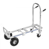 VEVOR 2 in 1 Hand Truck, 1000 lbs Load Capacity for 4-Wheel Mode, Convertible Hand Truck Dolly with Non-Slip Handle & Wheels, Portable Trolley Dolly for Moving Home, Office, Warehouse, Supermarket